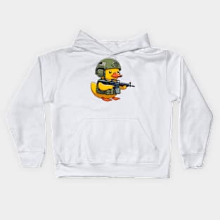 tactical Rubber Duck Kids Hoodie